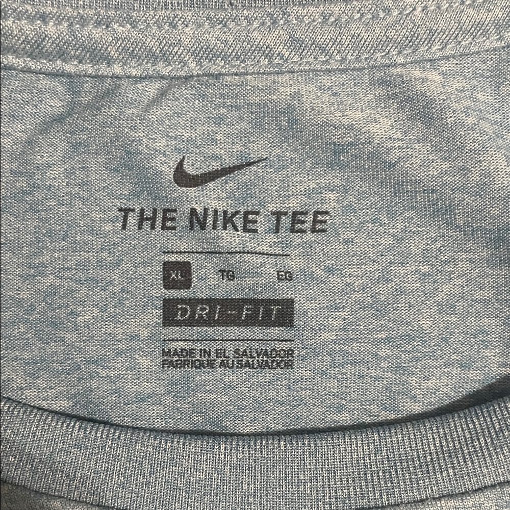 Nike Heather Blue Dri-FIT Tee